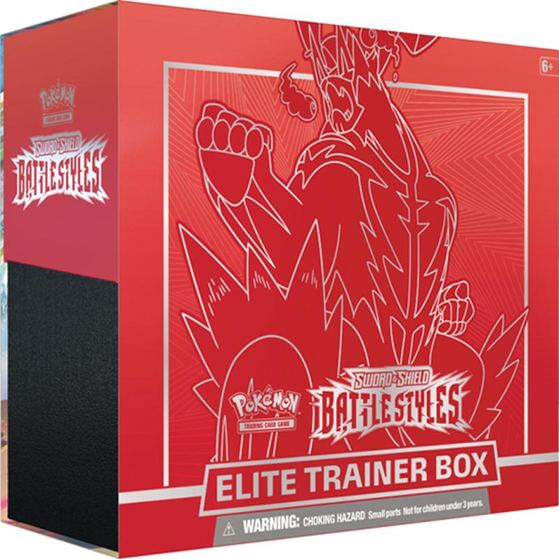 [POKEMON TCG] SWORD & SHIELD BATTLE STYLES ELITE TRAINER BOX [RED] (RANDOM DRAW)