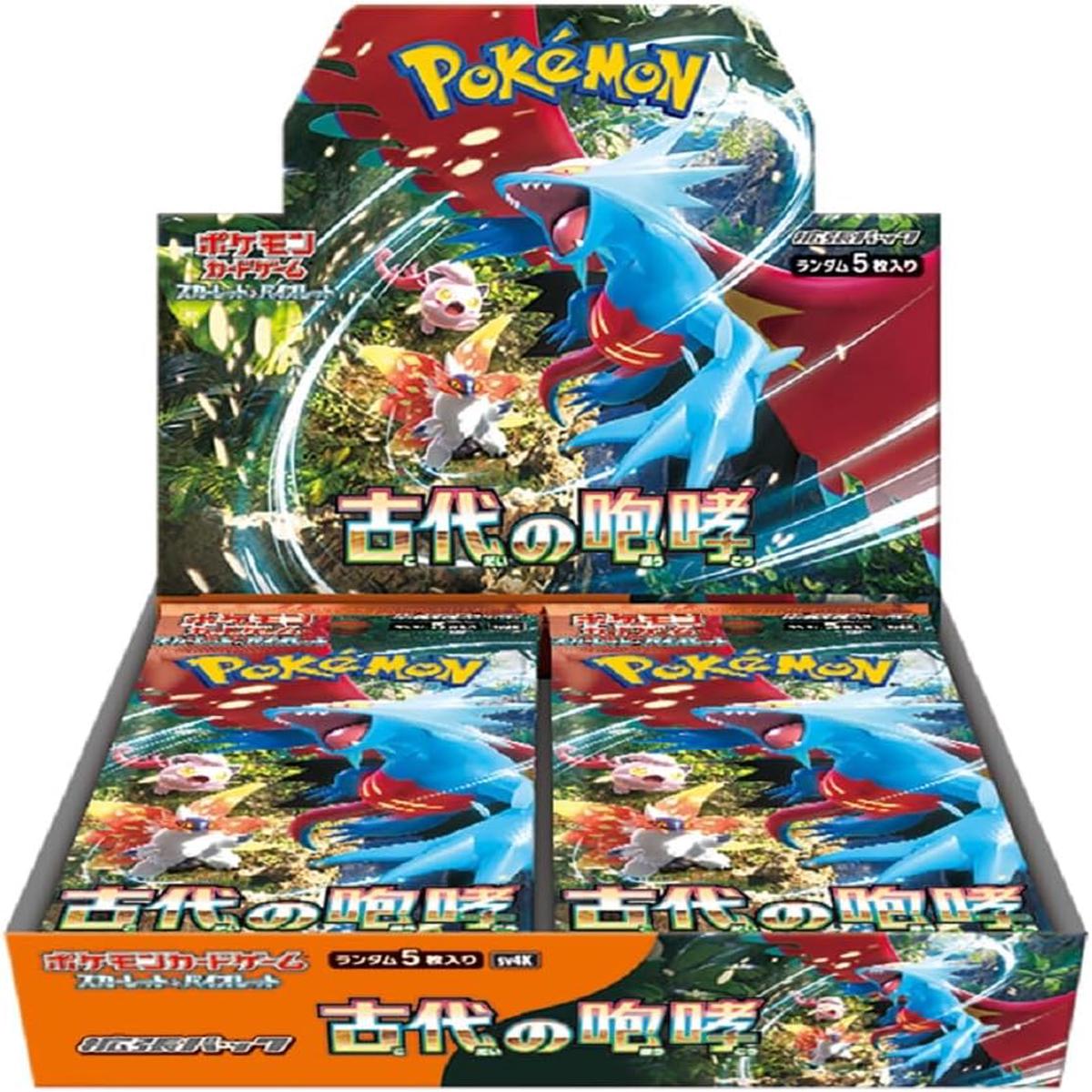 Pokemon Trading Card Game - Scarlet & Violet: Ancient Roar - Complete Box - Japanese Ver.