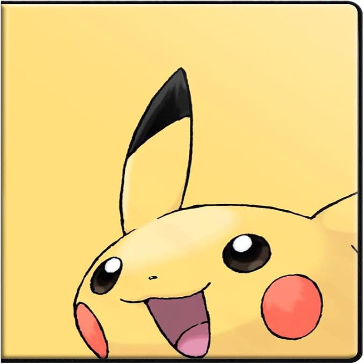 Ultra Pro | Pokemon: Pikachu 9-Pocket Portfolio | Trading Card Game Accessory
