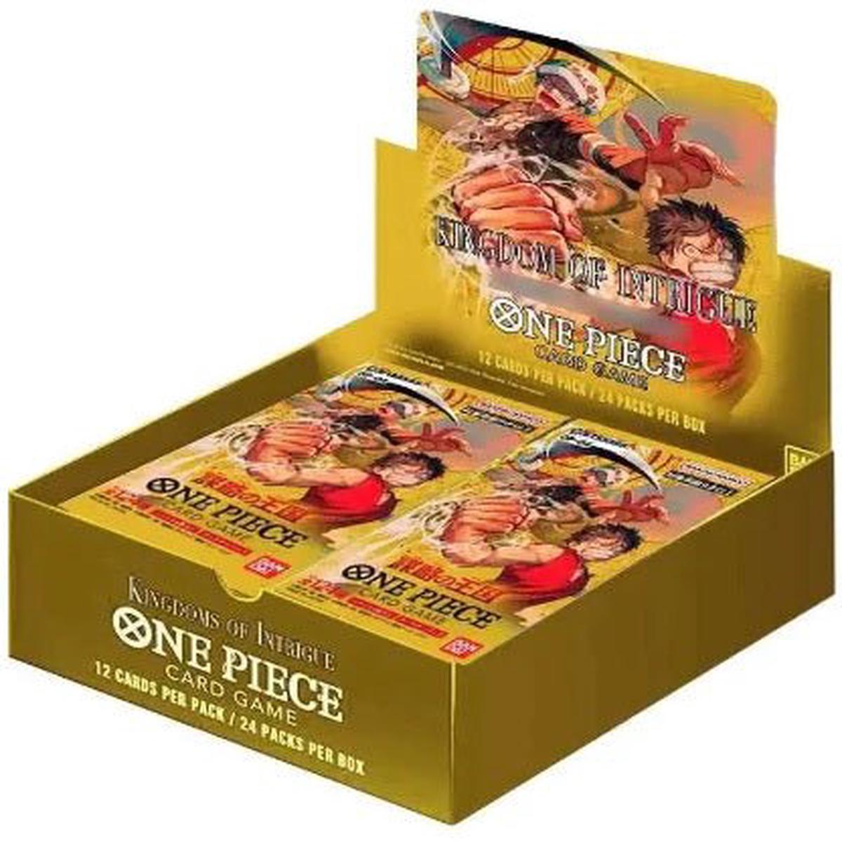One Piece Card Game Kingdoms of Intrigue (OP-04) Booster Box