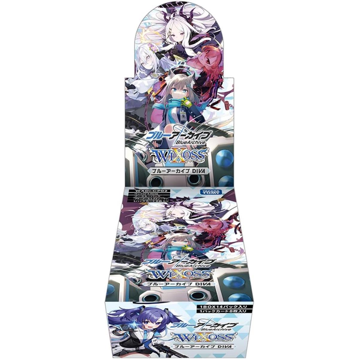 WXDi-CP02 WIXOSS TCG Booster pack BlueArchive DIVA Box