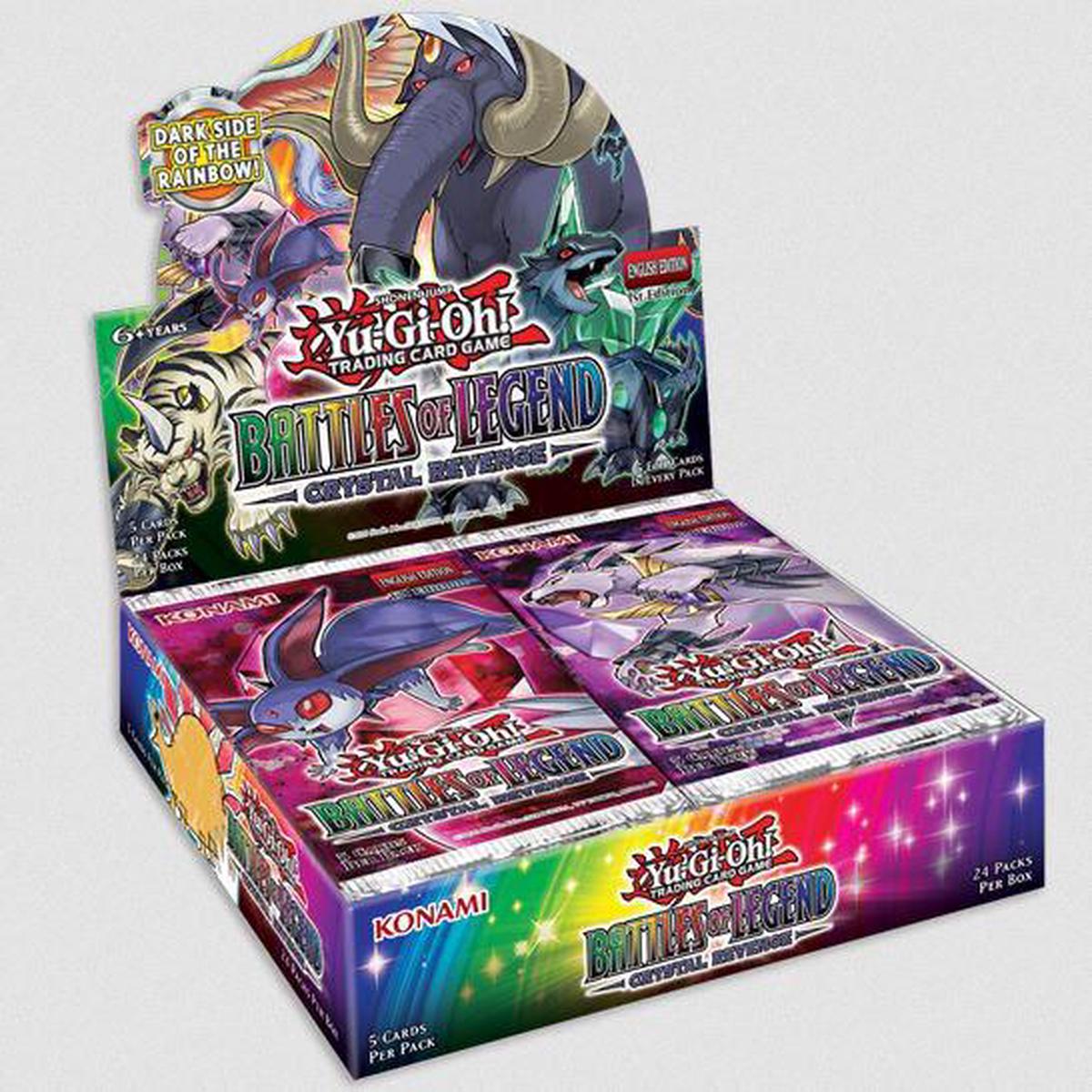 Yu-Gi-Oh Battles of Legend Crystal Revenge Booster Packs