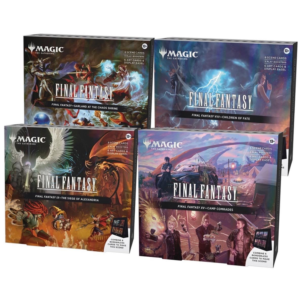 "Magic: The Gathering" FINAL FANTASY - Scene Box (SET of 4)