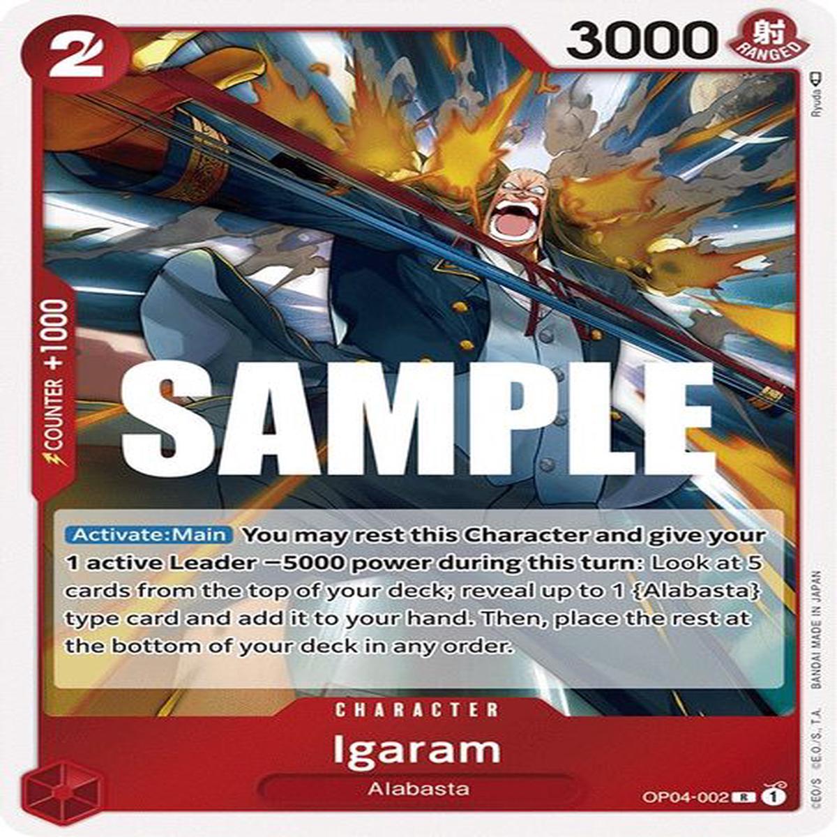 Igaram - Rare - OP04-002