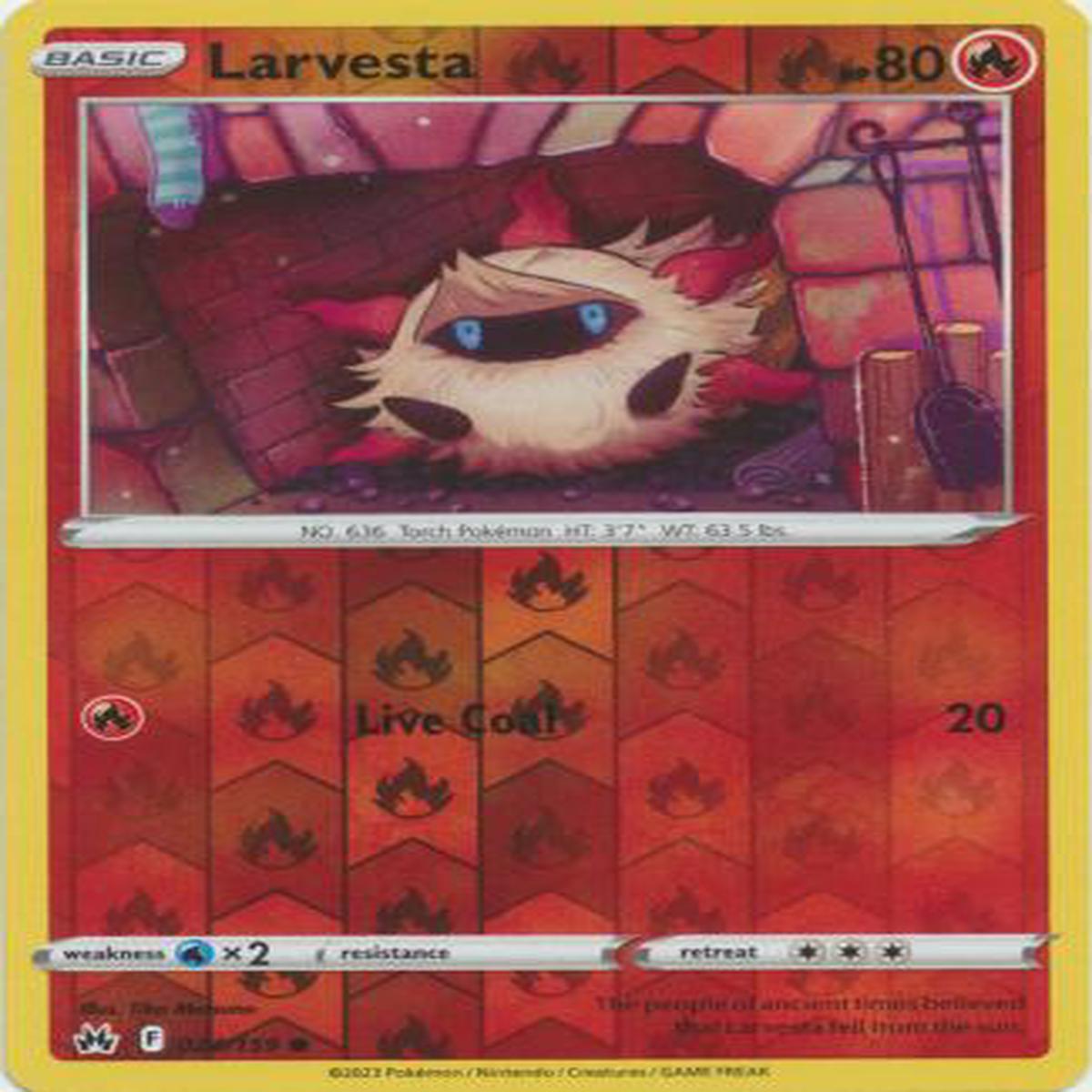 Larvesta 024/159 Reverse Holo