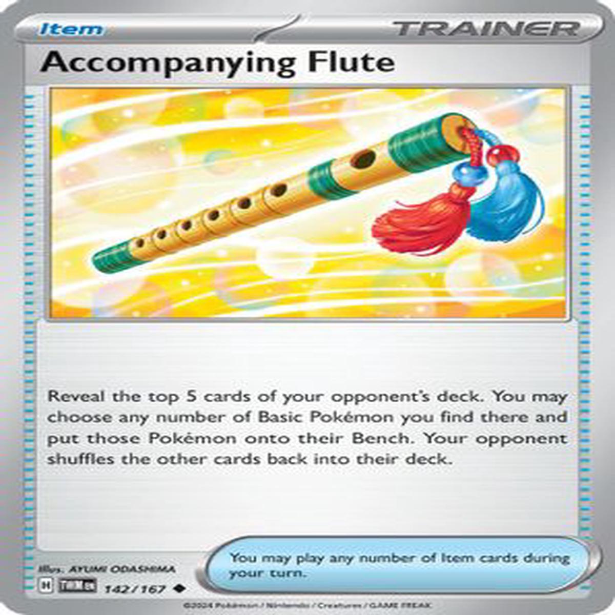 Accompanying Flute 142/167 - Uncommon