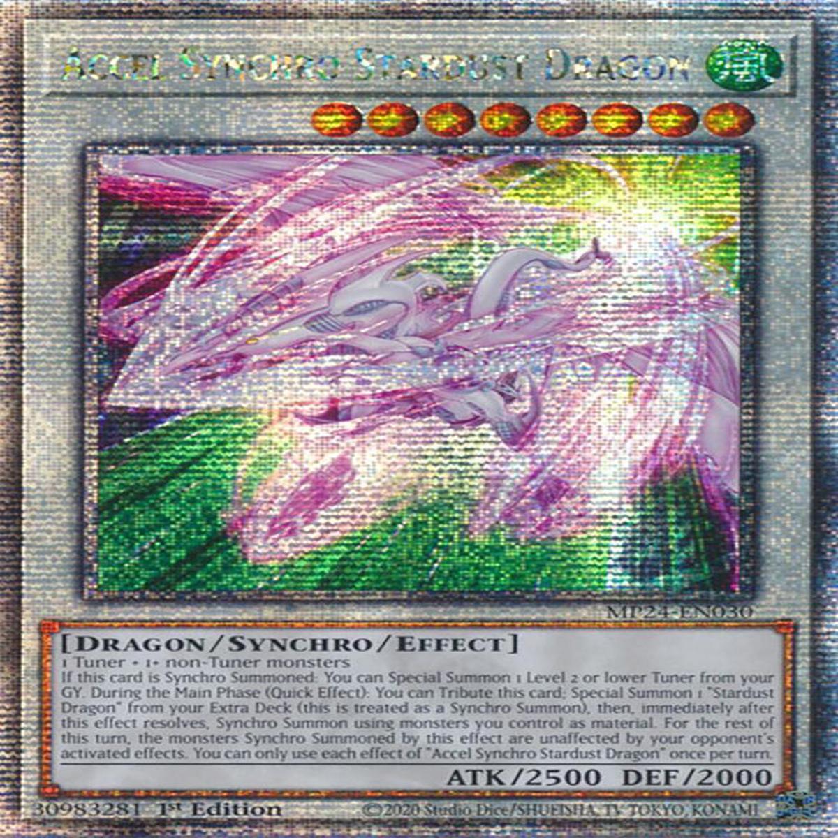 Accel Synchro Stardust Dragon MP24-EN030 - (QCSR)