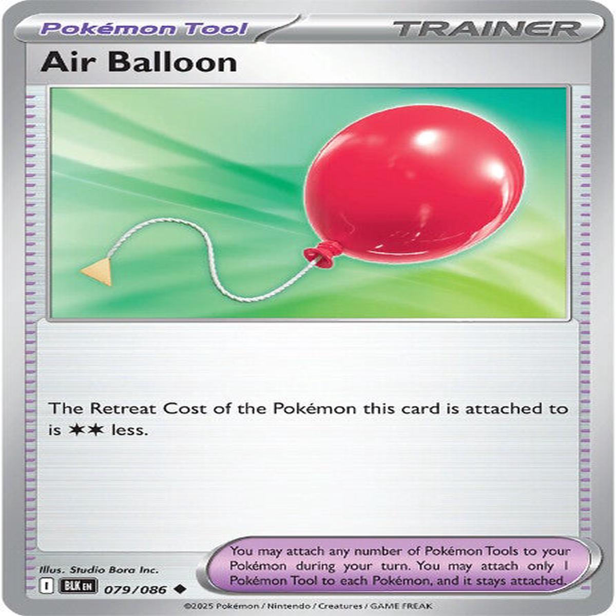 Air Balloon 079/086 - Uncommon - Reverse Holo