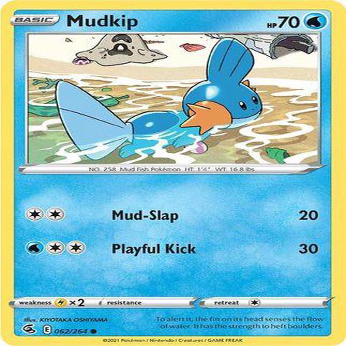 Mudkip 062/264 - Reverse Holo