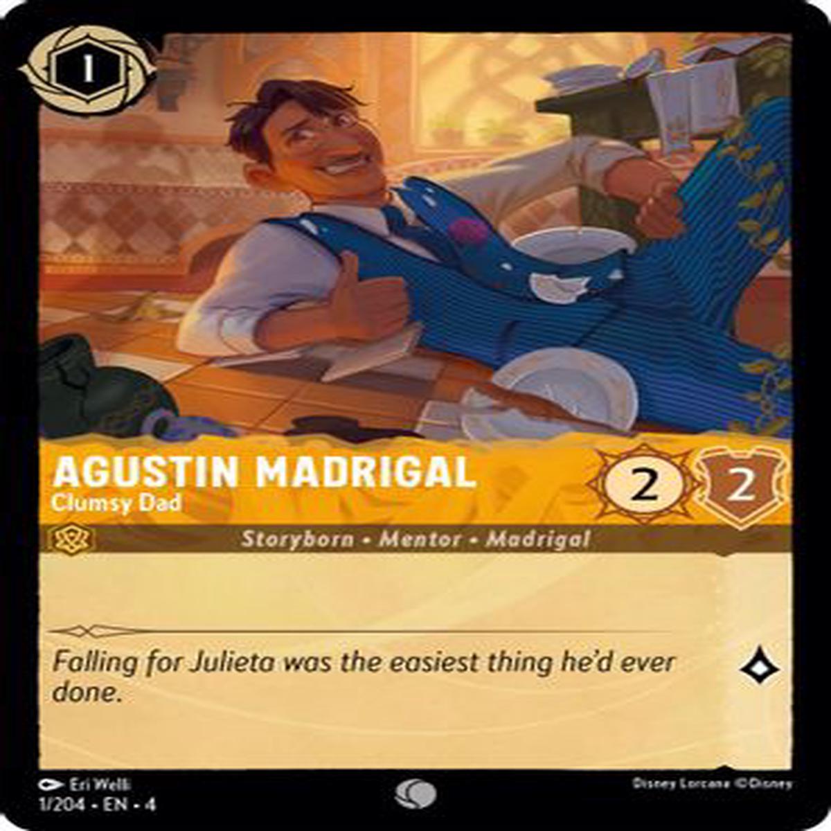 Agustin Madrigal - Clumsy Dad 1/204 - Common