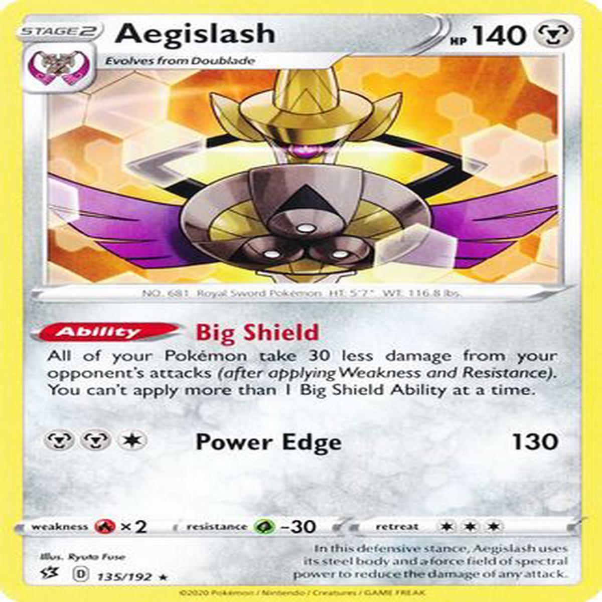 Aegislash 135/192