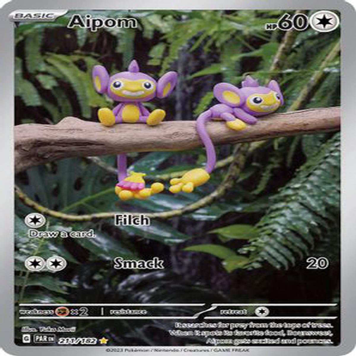Aipom 211/182 - Illustration Rare