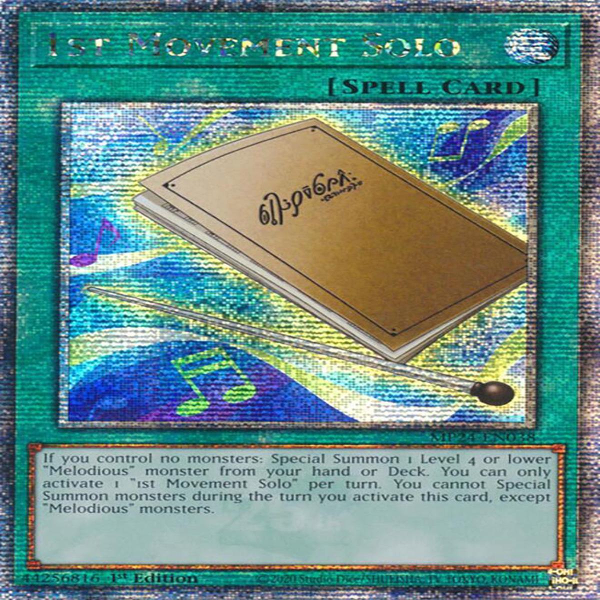 1st Movement Solo MP24-EN038 - (QCSR)