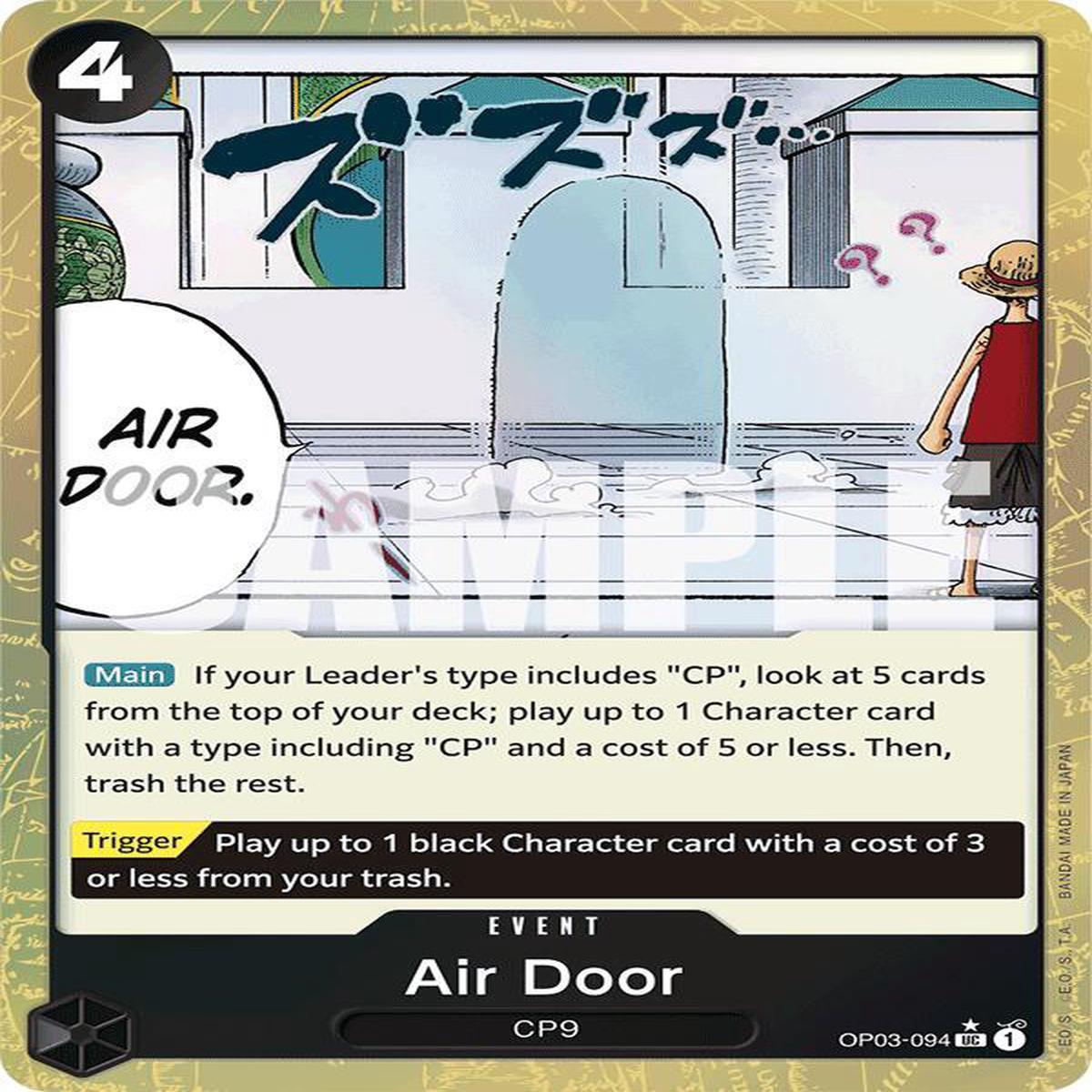 Air Door - OP03-094 - Textured Foil - Uncommon
