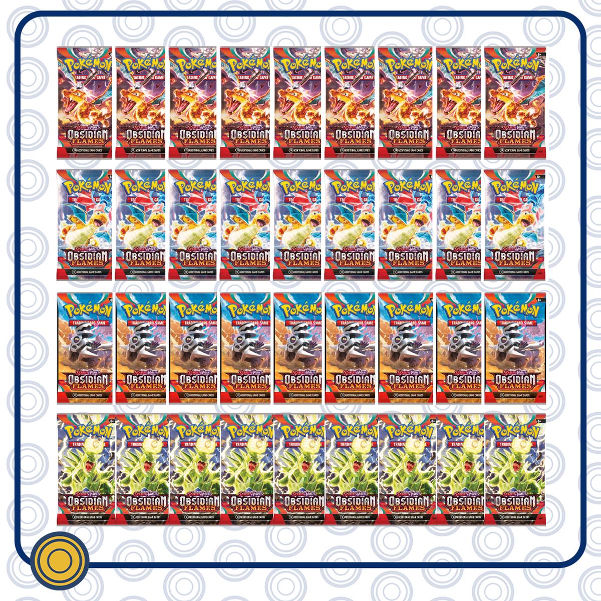 36 Sobres Obsidian Flames (Equivalente a Booster Box )- Ingles