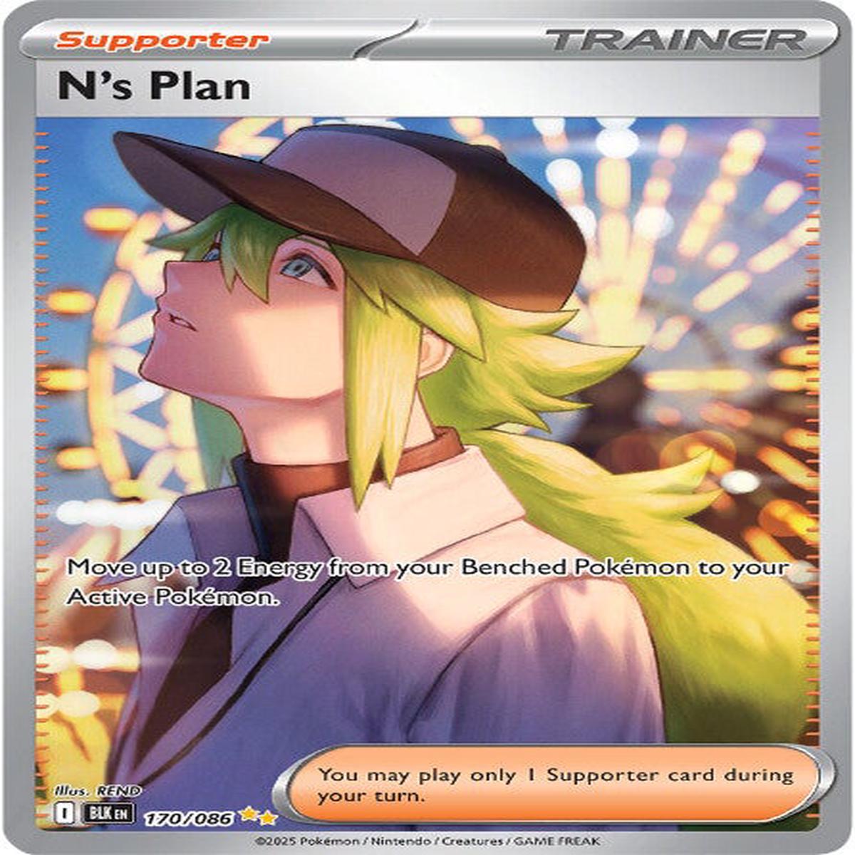 N's Plan 170/086 - Special Illustration Rare