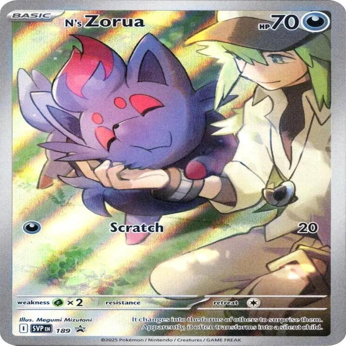 N's Zorua SVP 189 - Espaol