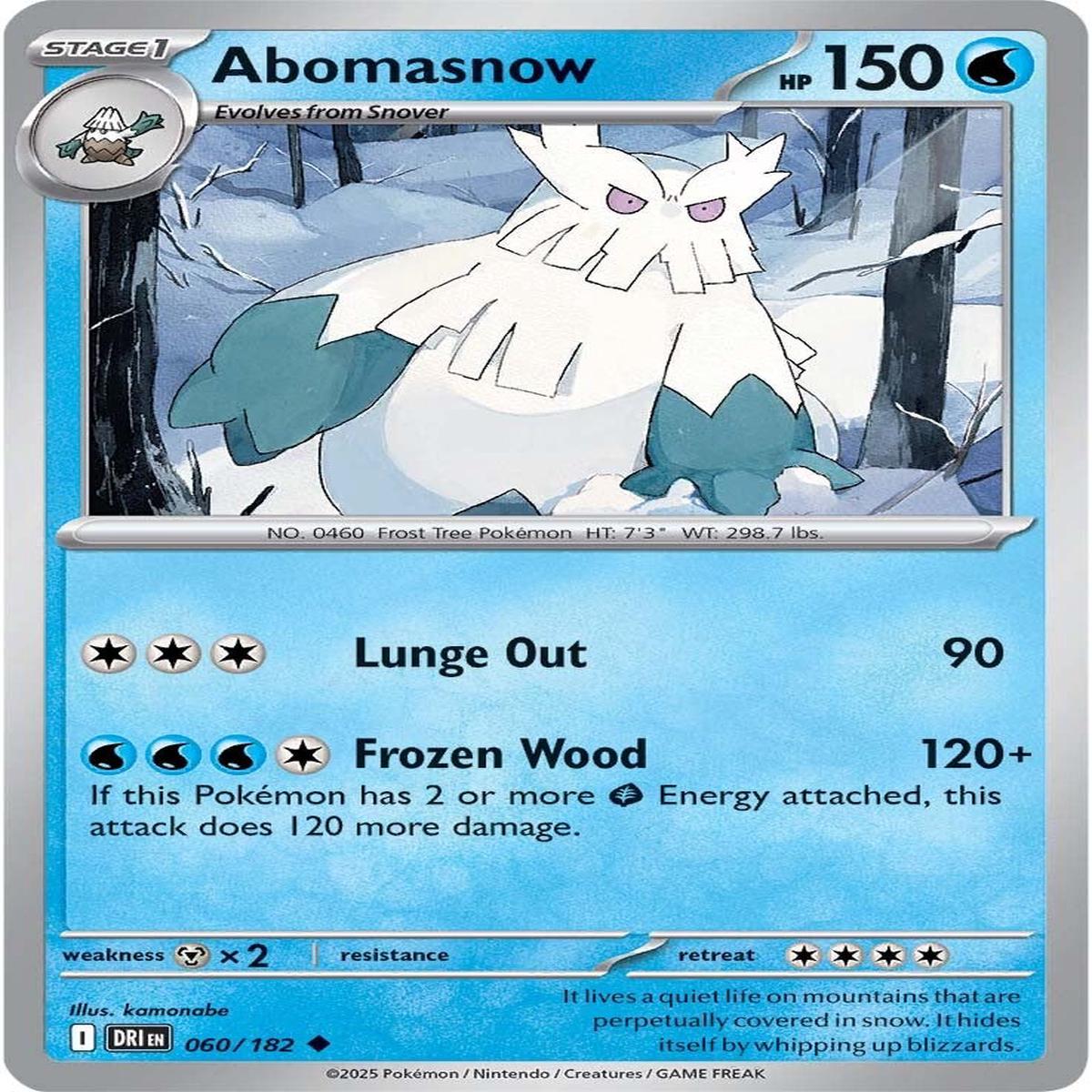 Abomasnow 060/182 - Uncommon