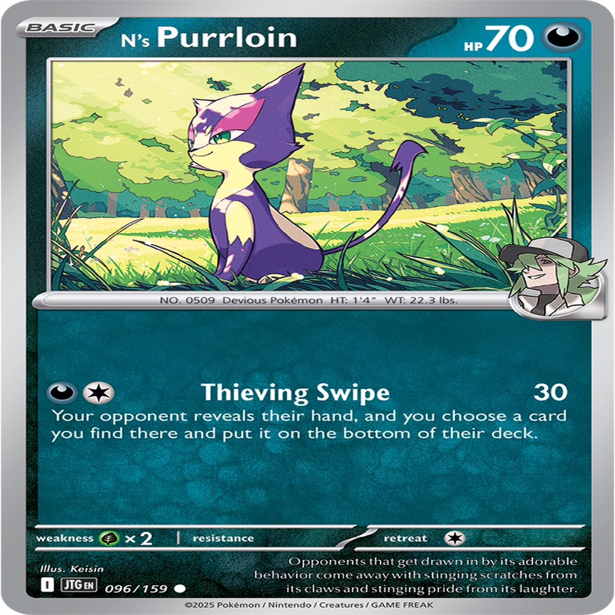 N's Purrloin 096/159 - Common