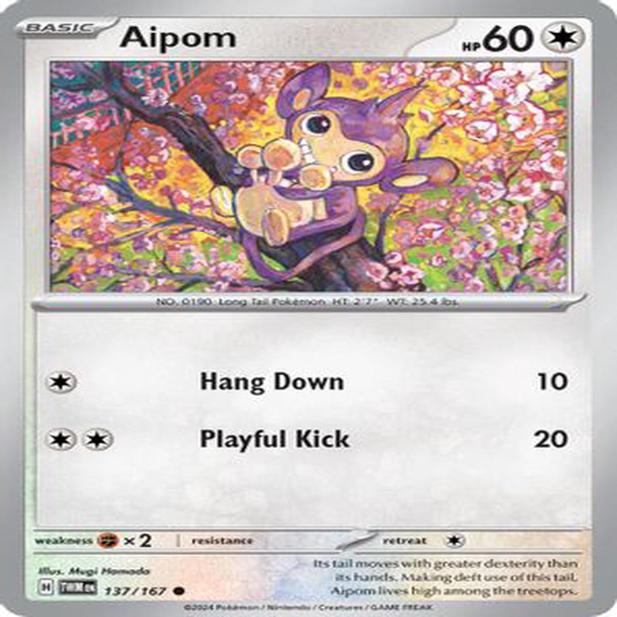 Aipom 137/167 - Common