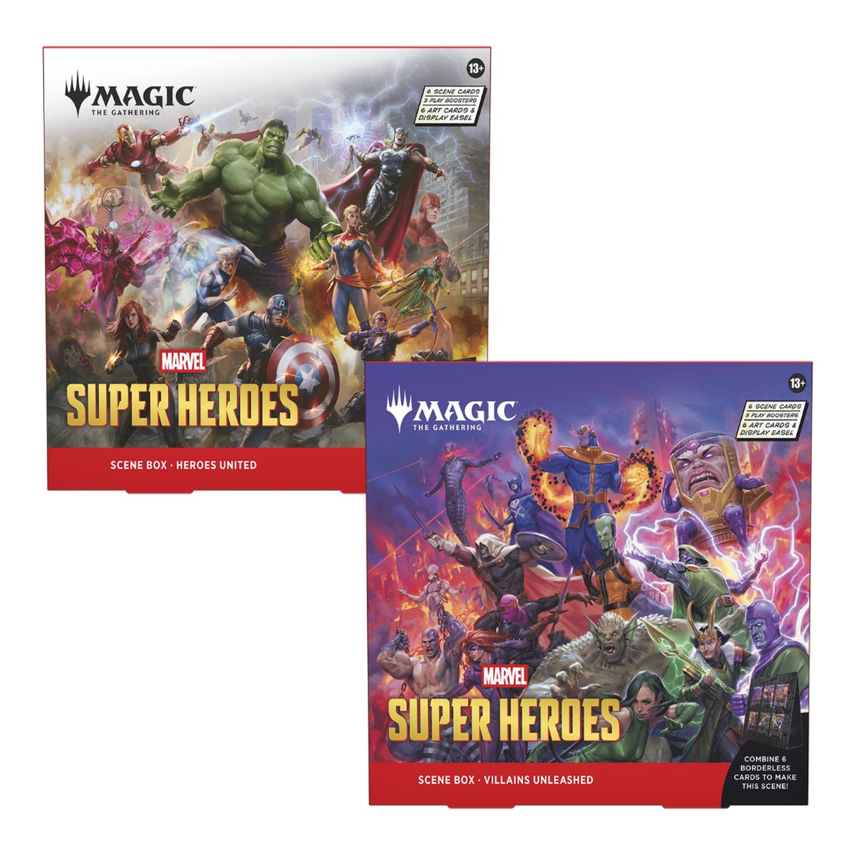 MTG: Marvel Super Heroes - Scene Box Set (Set de 2) (PREVENTA)