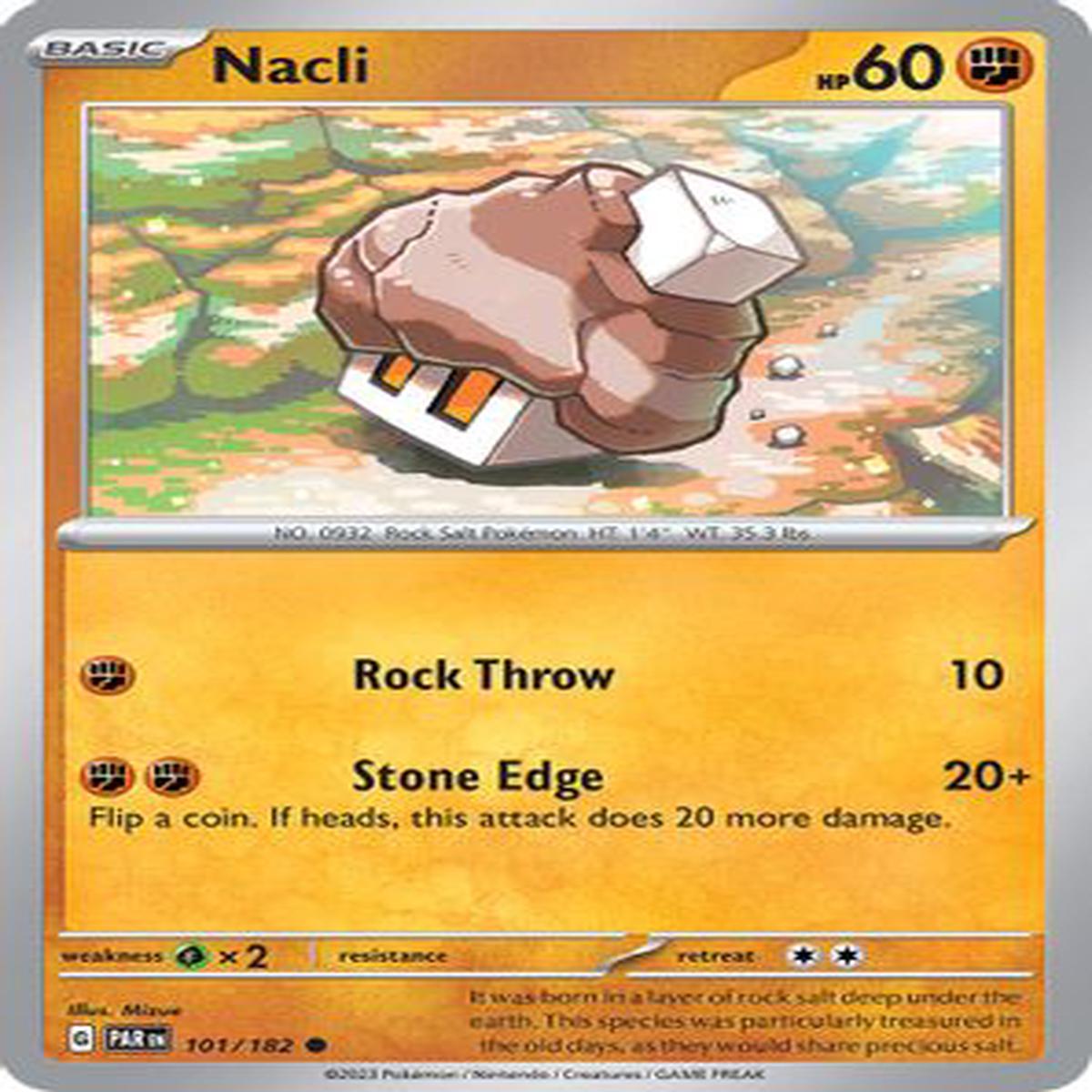 Nacli 101/182 - Common - Reverse Holo