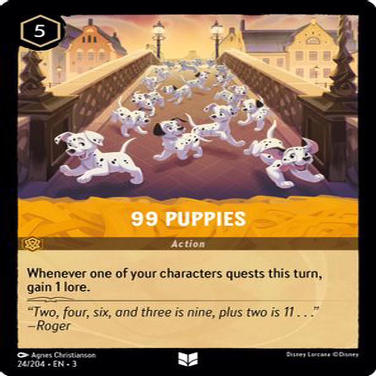 99 Puppies 24/204 - Uncommon