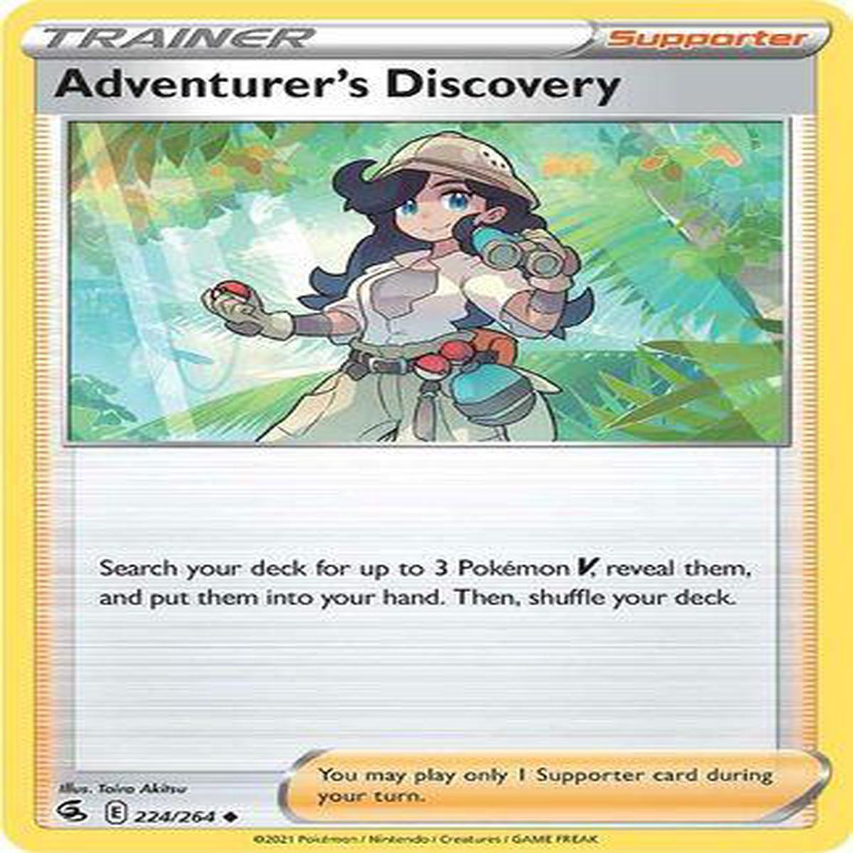Adventurer's Discovery 224/264 - Reverse Holo