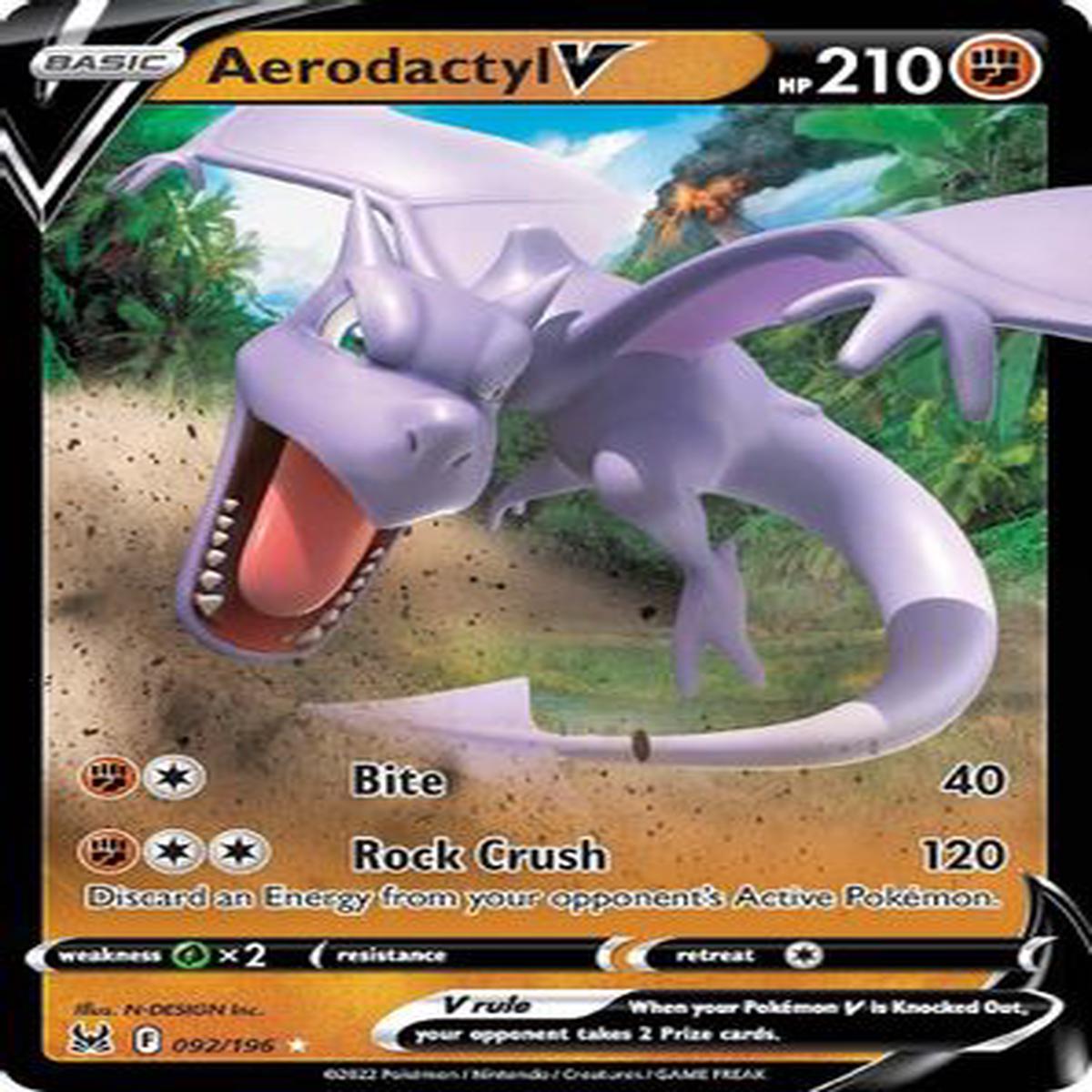 Aerodactyl V 092/196 - Espaol