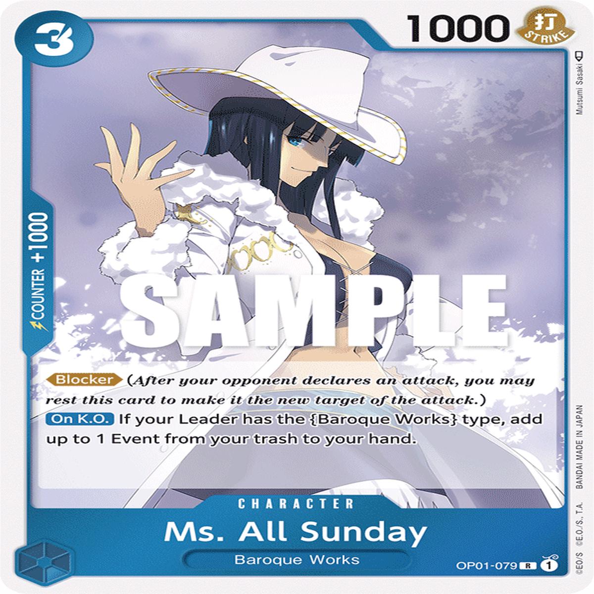 Ms.All Sunday OP-01-079