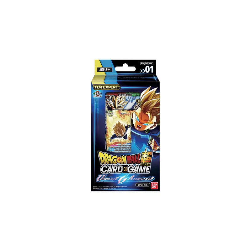 Dragon Ball Super Card Game - Universe 6 Assailants Expert Deck [DBS-XD01]