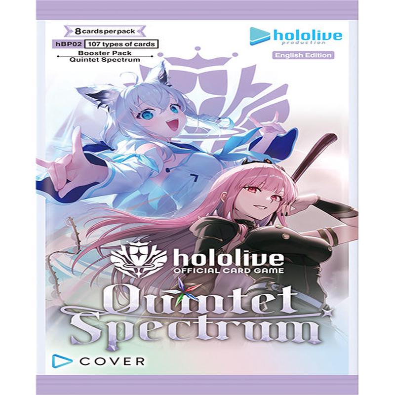 [Hololive Official Card Game] hBP02e Quintet Spectrum - Booster Pack