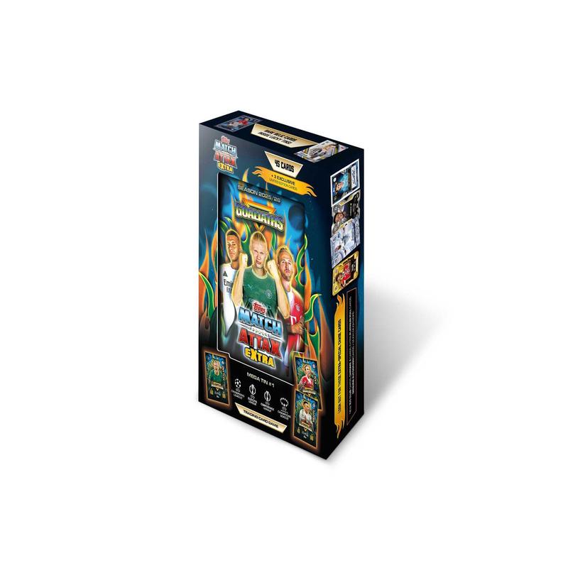 (CASE OF 24) UCC Match Attax 2026 Extra Mega Tin - Assorted