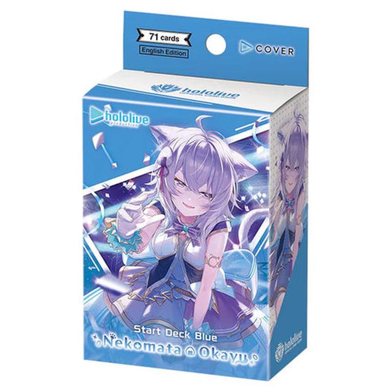 [Hololive Official Card Game] hSD03e - Nekomata Okayu - Start Deck Blue