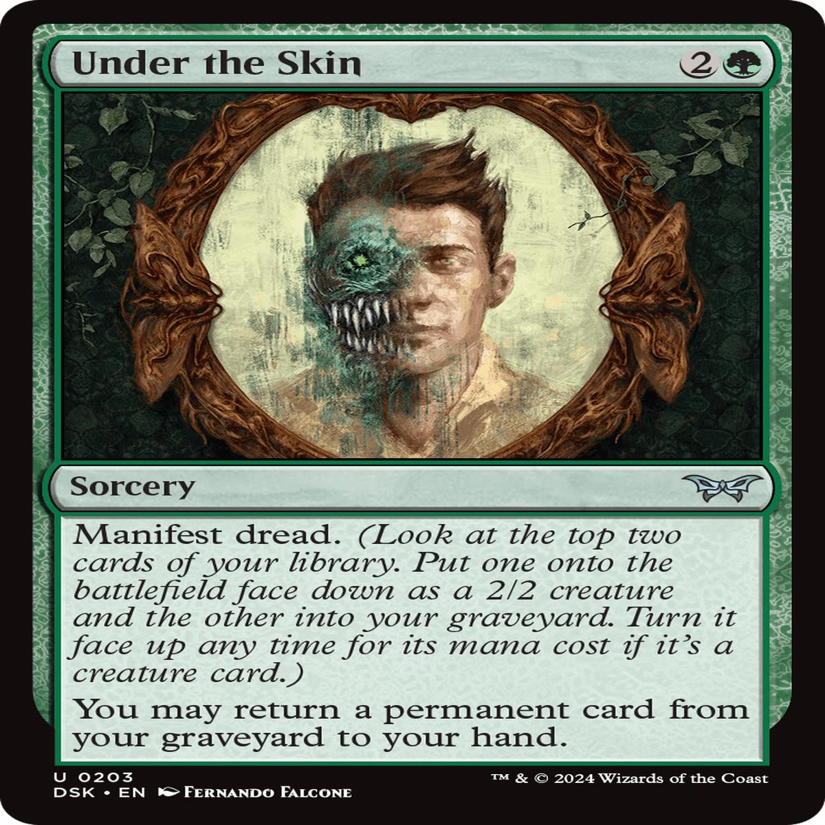 (0203) Under the Skin - Duskmourn: House of Horror