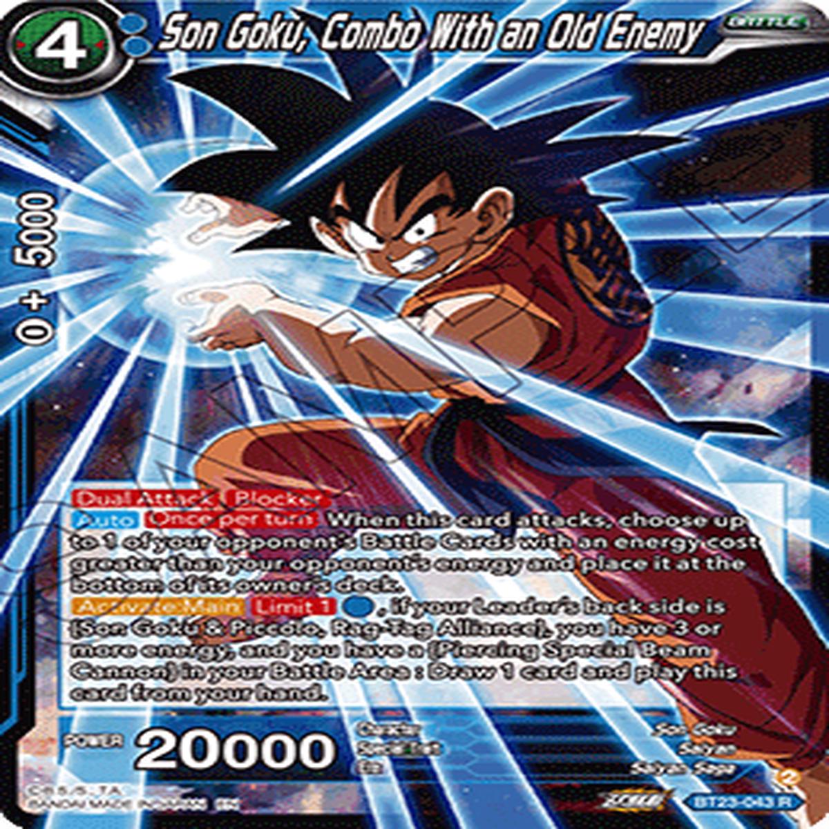(043) Son Goku, Combo With an Old Enemy - Perfect Combination