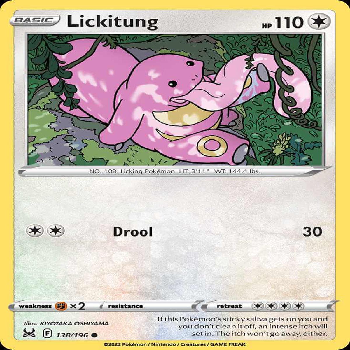 (138/196) Lickitung - Lost Origin