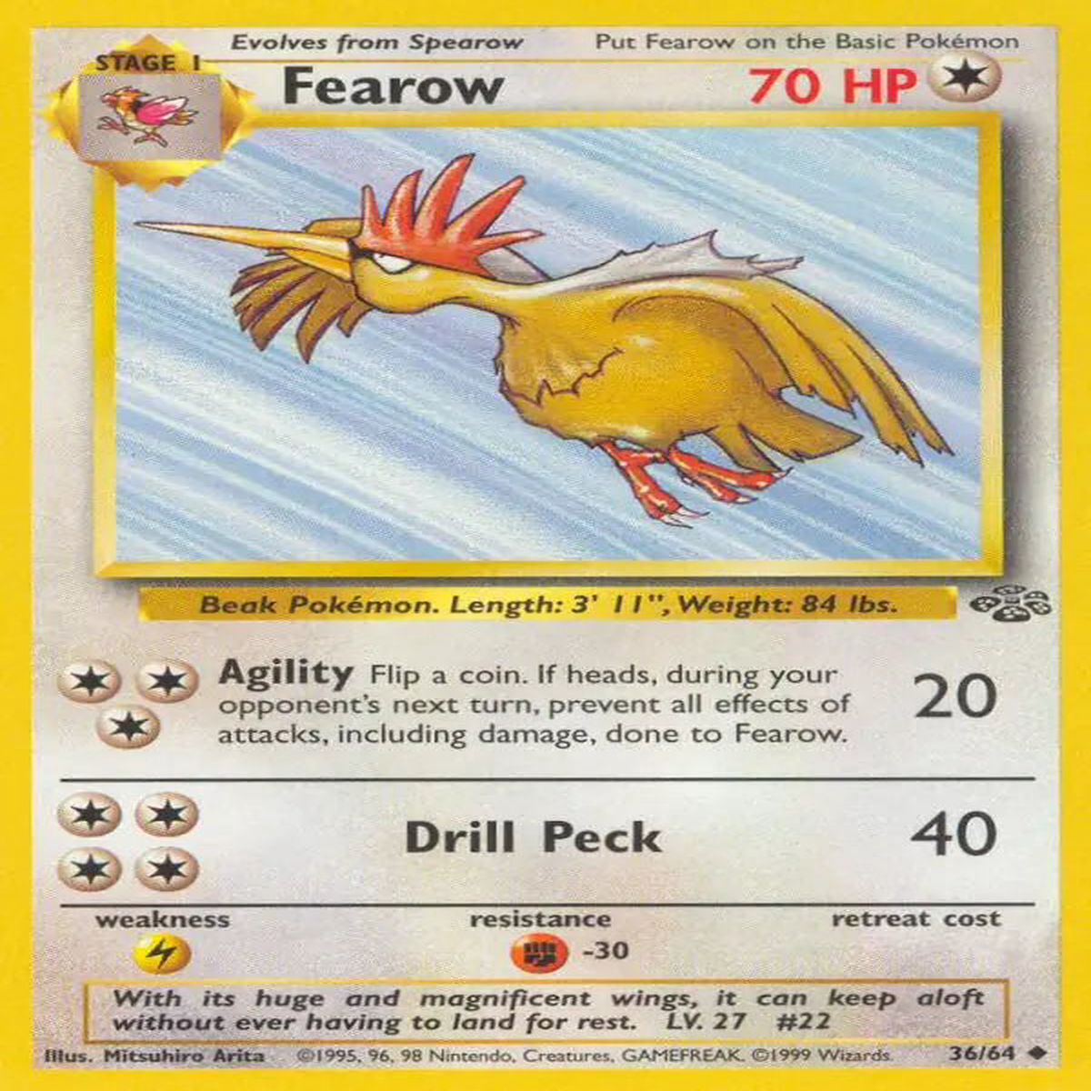 (36/64) Fearow - Jungle