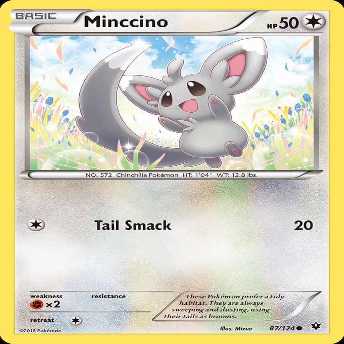 (87/124) Minccino - Fates Collide