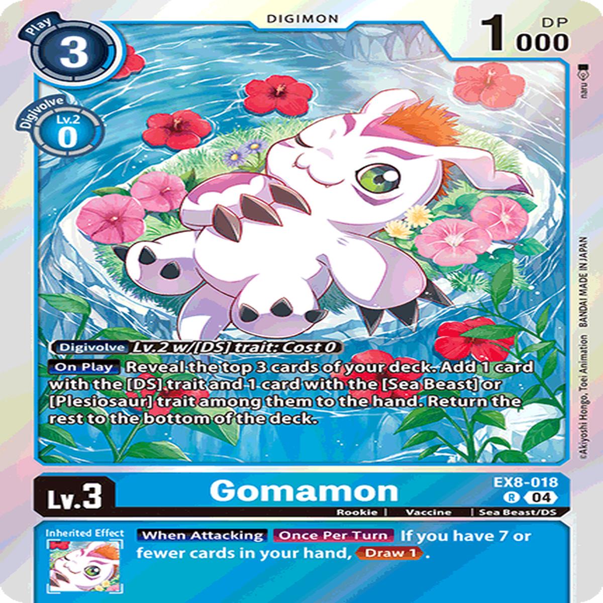 (018) Gomamon - EX8