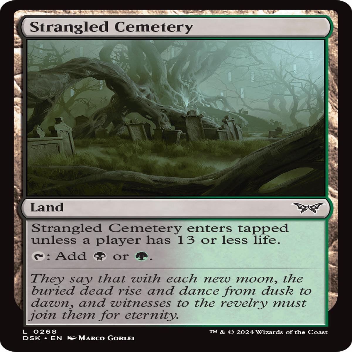 (0268) Strangled Cemetery - Duskmourn: House of Horror