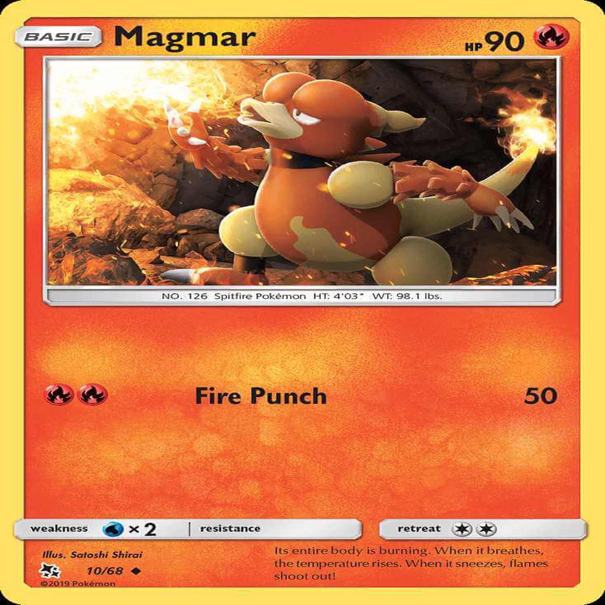 (10/68) Magmar - Hidden Fates