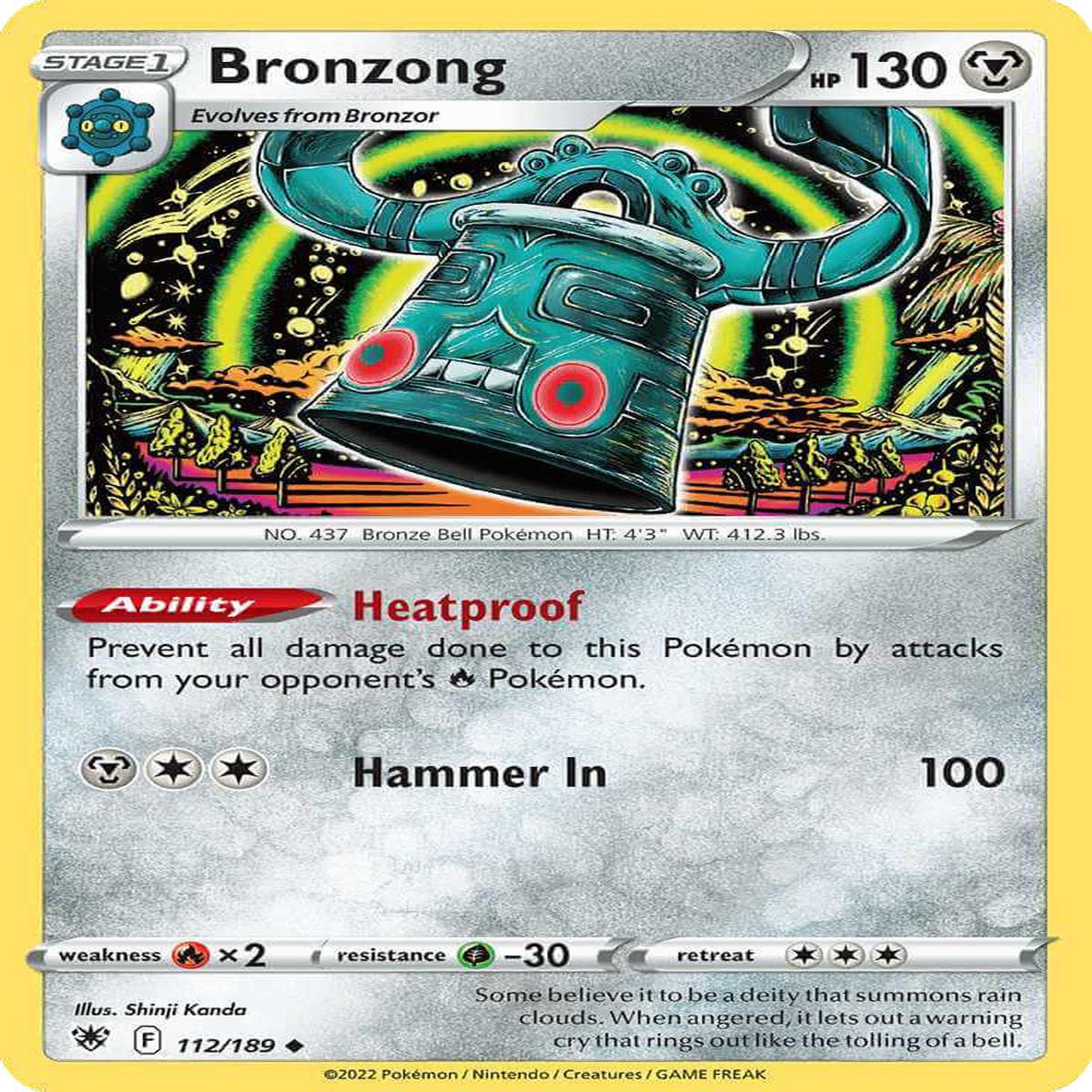 (112/189) Bronzong - Astral Radiance