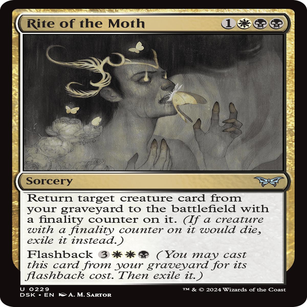 (0229) Rite of the Moth - Duskmourn: House of Horror