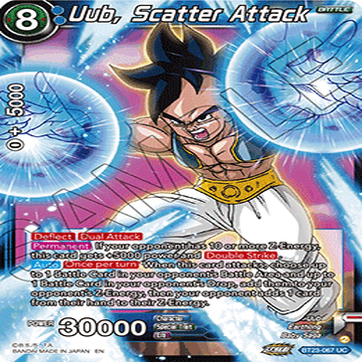(067) Uub, Scatter Attack - Perfect Combination