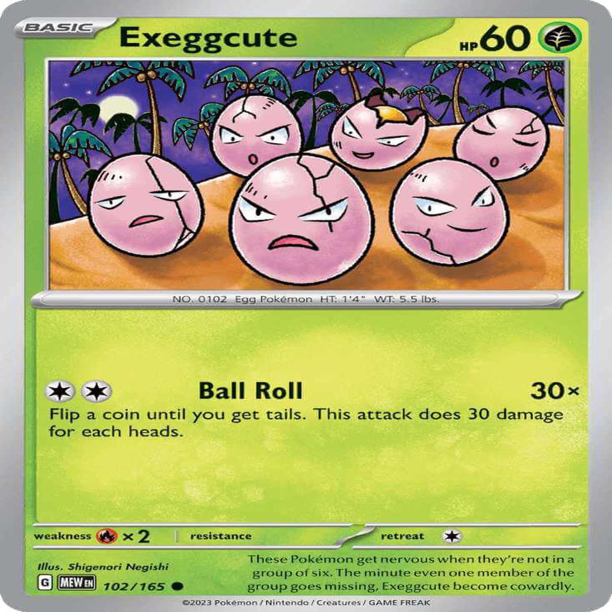 (102/165) Exeggcute - SV 151