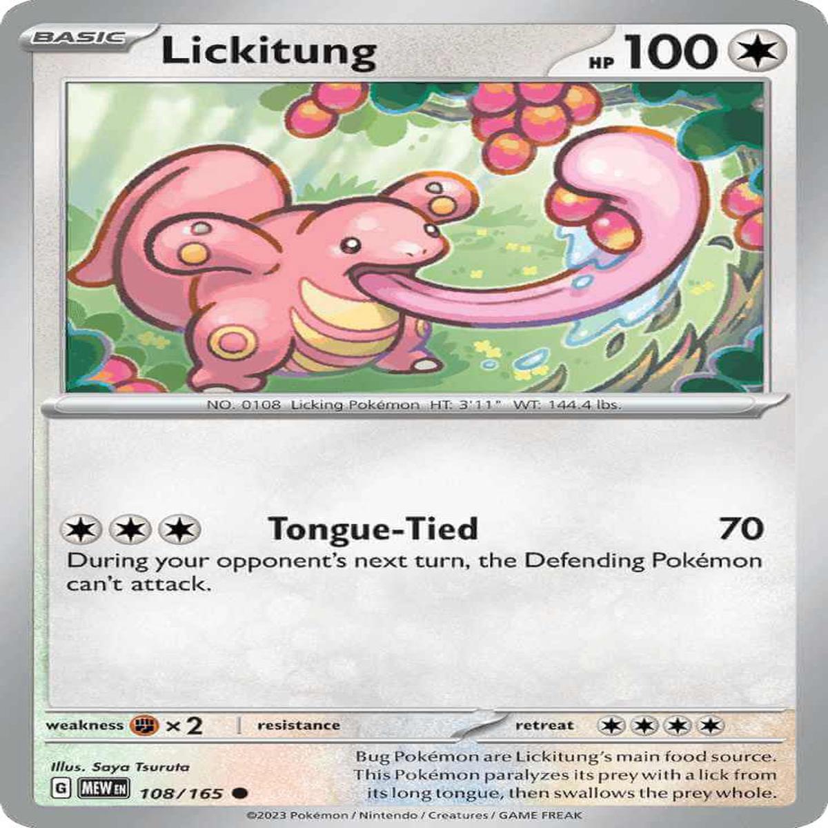(108/165) Lickitung - SV 151