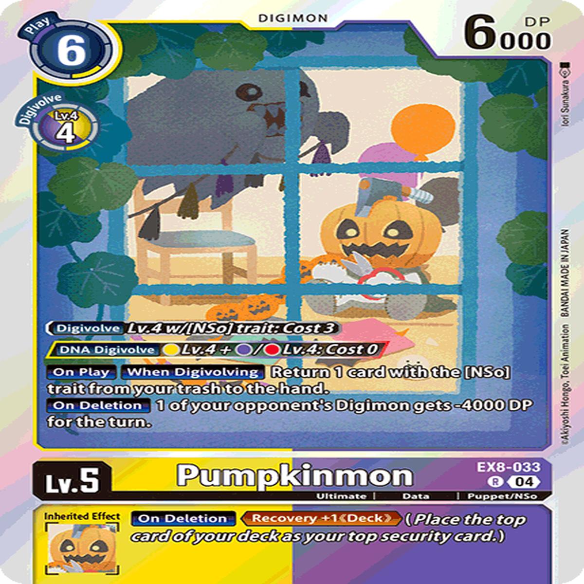 (033) Pumpkinmon - EX8