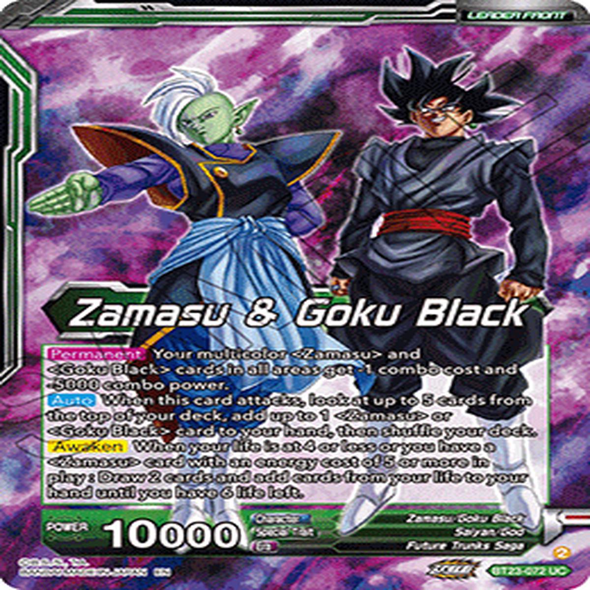 (072) Zamasu & Goku Black - Perfect Combination