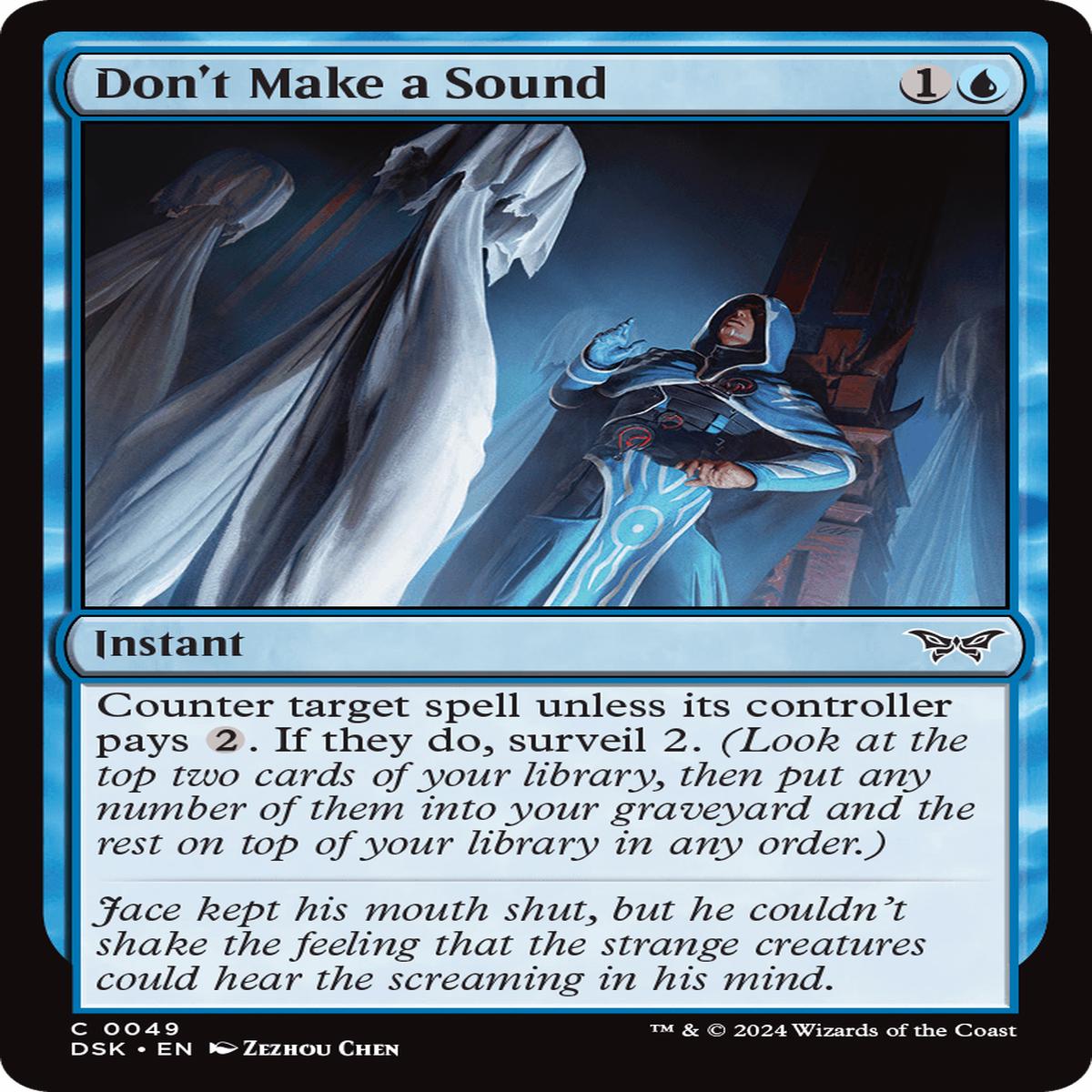 (0049) Don't Make a Sound - Duskmourn: House of Horror